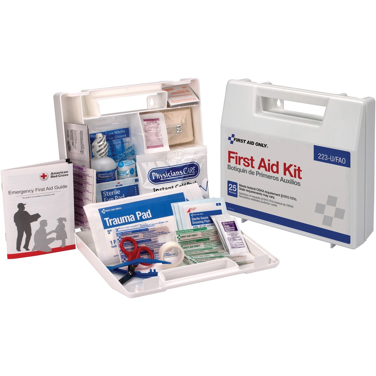 First Aid Only 25 Person Bulk First Aid Kit (223UFAO)
