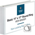 Business Source Tabloid-size Round Ring Reference Binder (45101)