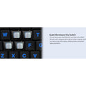 Adesso 3 Colors Illuminated 2x Largeusbkeyboard (AKB110EB)
