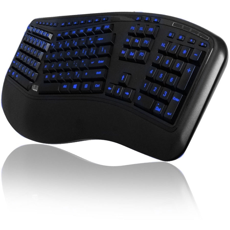Adesso 3colors Illuminated 2x Usb Keyboard (AKB150EB)