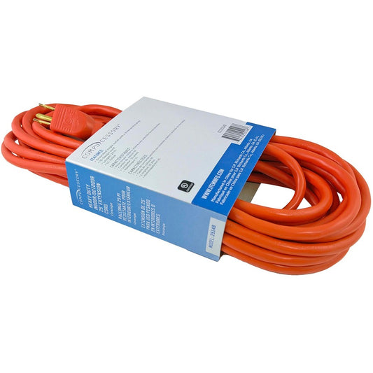 Compucessory Heavy-duty Indoor/Outdoor Extension Cord (25148)