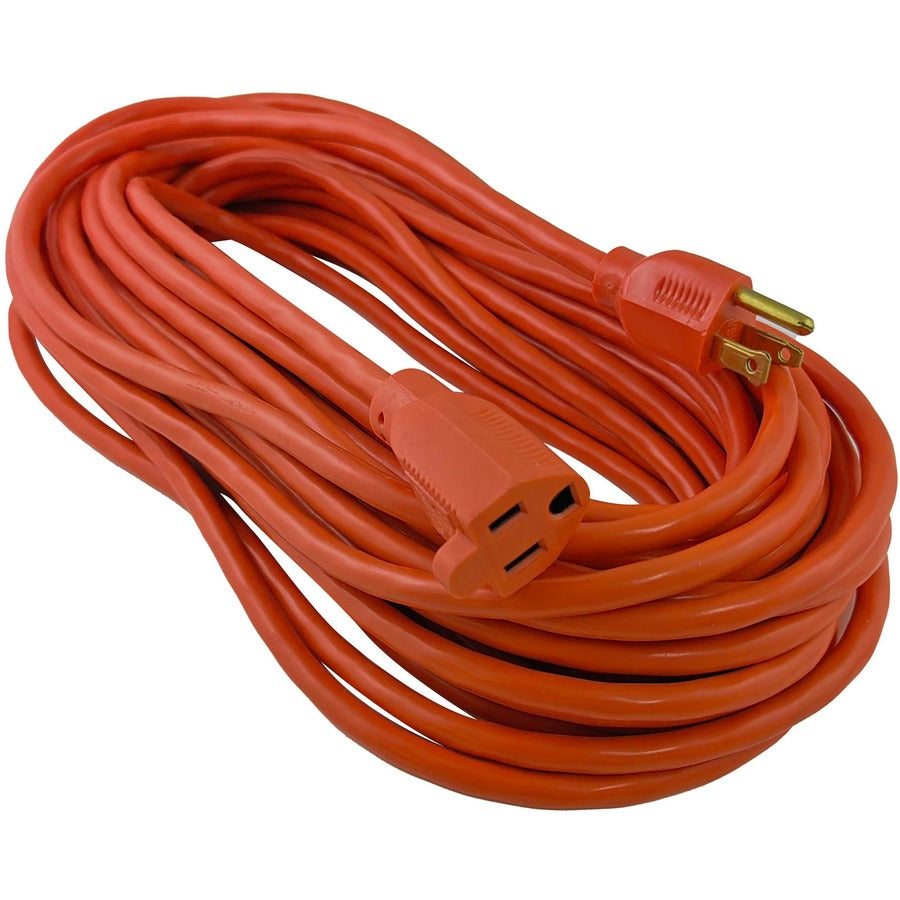 Compucessory Heavy-duty Indoor/Outdoor Extension Cord (25149)