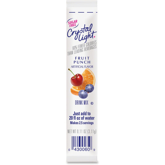 Crystal Light On-The-Go Fruit Punch Mix Sticks (00006)