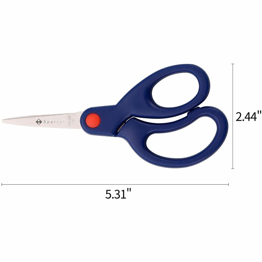 Sparco Bent Handle 5" Kids Scissors (39049)