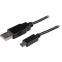 StarTech 15cm Slim Micro Usb Phone Charger Cable (USBAUB15CMBK)