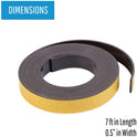 MasterVision 1/2"x7' Adhesive Magnetic Roll Tape (FM2319)