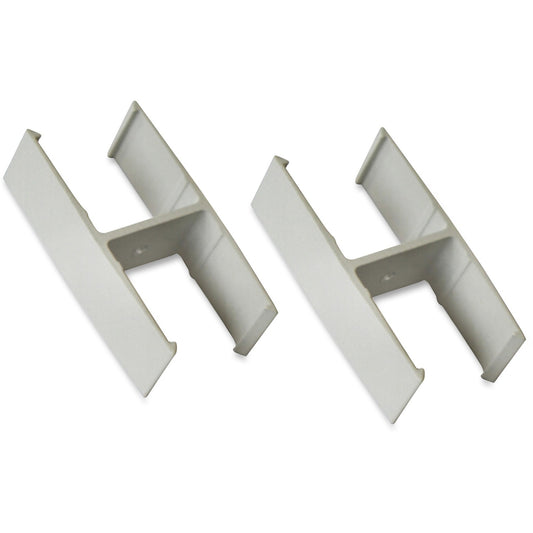 Lorell 180-degree Straight Panel Connectors (90259)