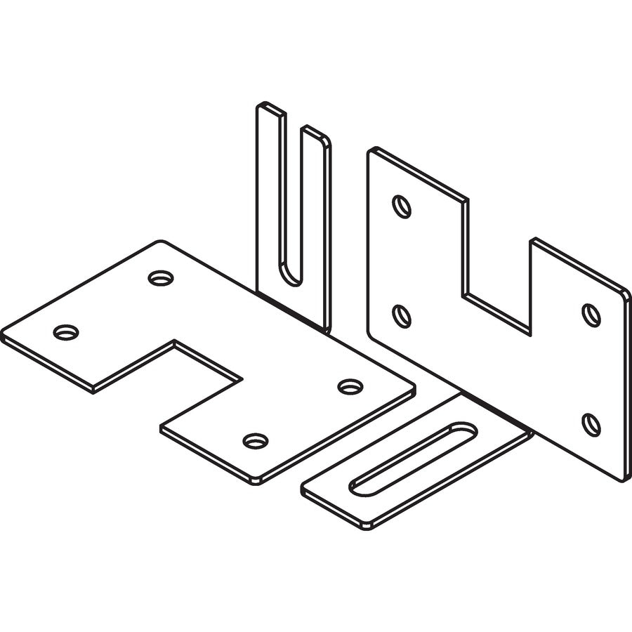 Lorell Panel System Wall Brackets (90262)