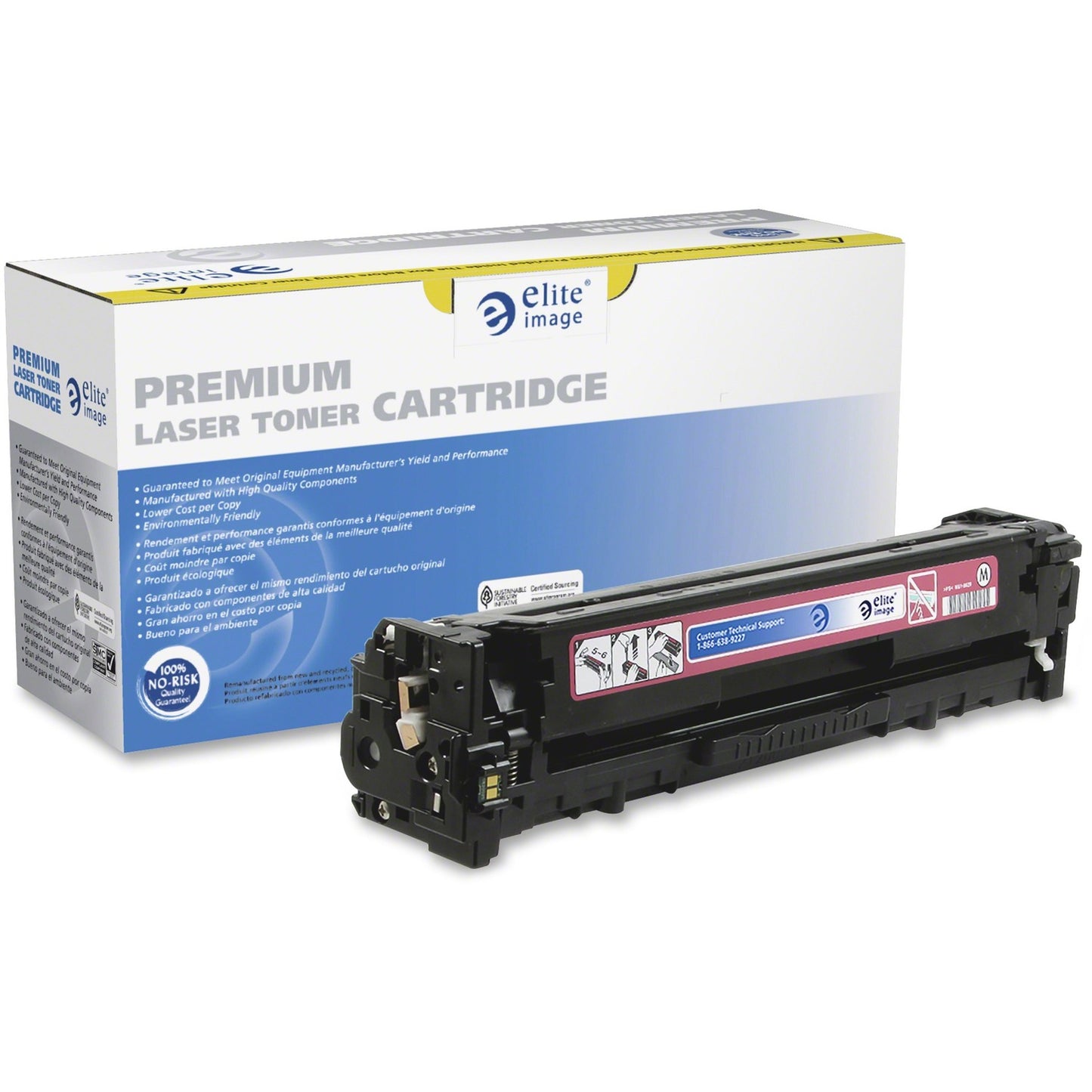 Elite Image Remanufactured Toner Cartridge - Alternative for Canon (131M) (75923)