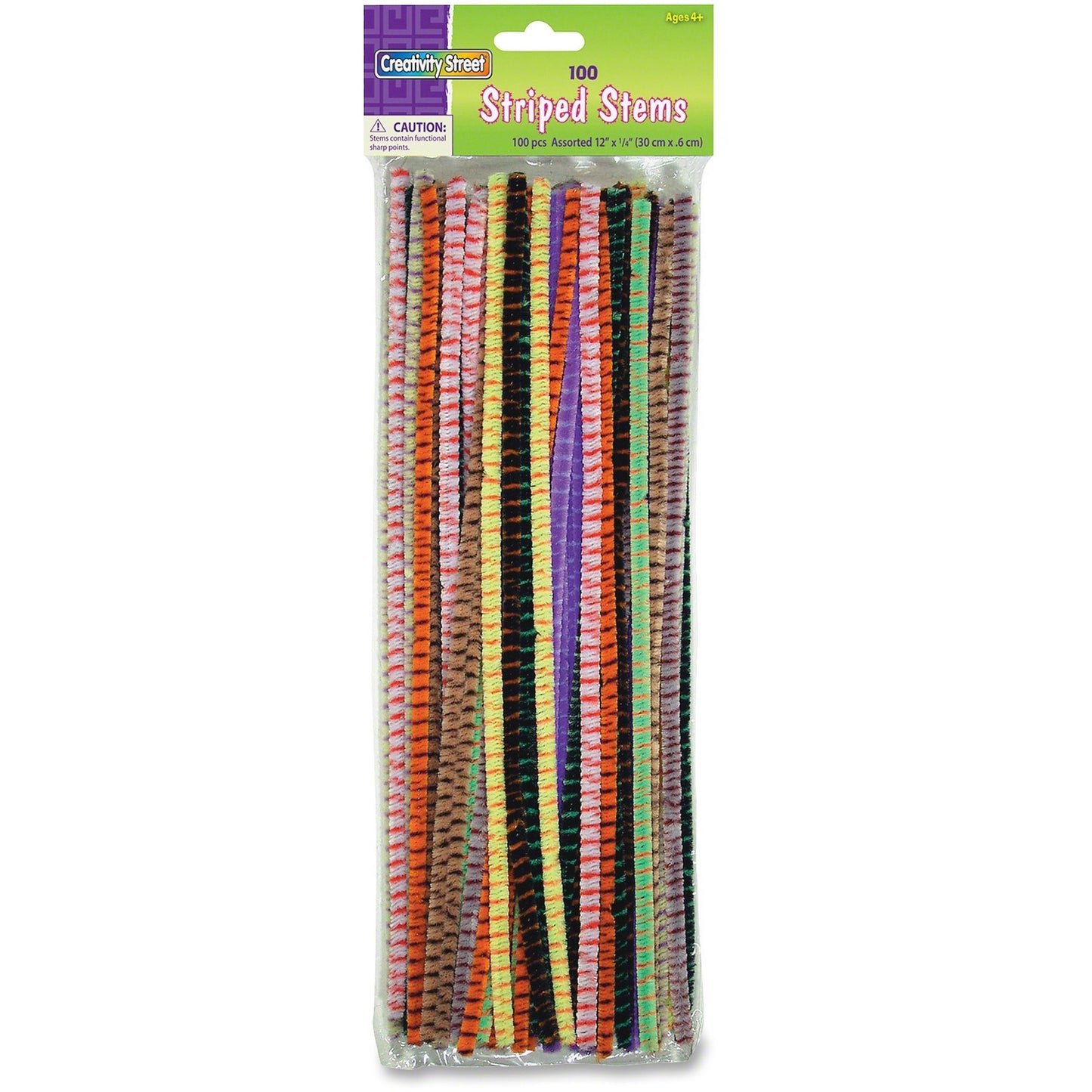 Creativity Street Jumbo Chenille Neon Pipe Cleaners (716001)