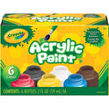Crayola 6-color Acrylic Paint Set (201997)