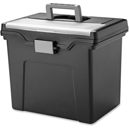 IRIS Portable Letter-size File Box (110977)