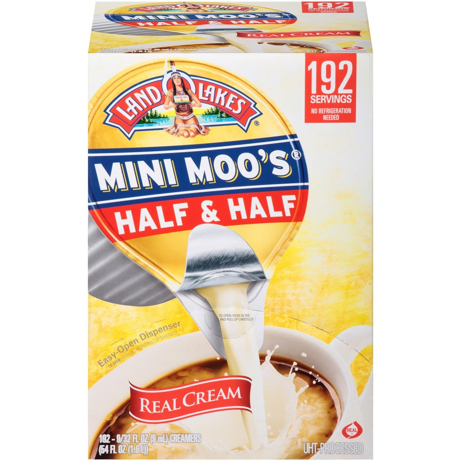 International Delight Land O Lakes Mini Moo's Half & Half Cream Singles (100718)