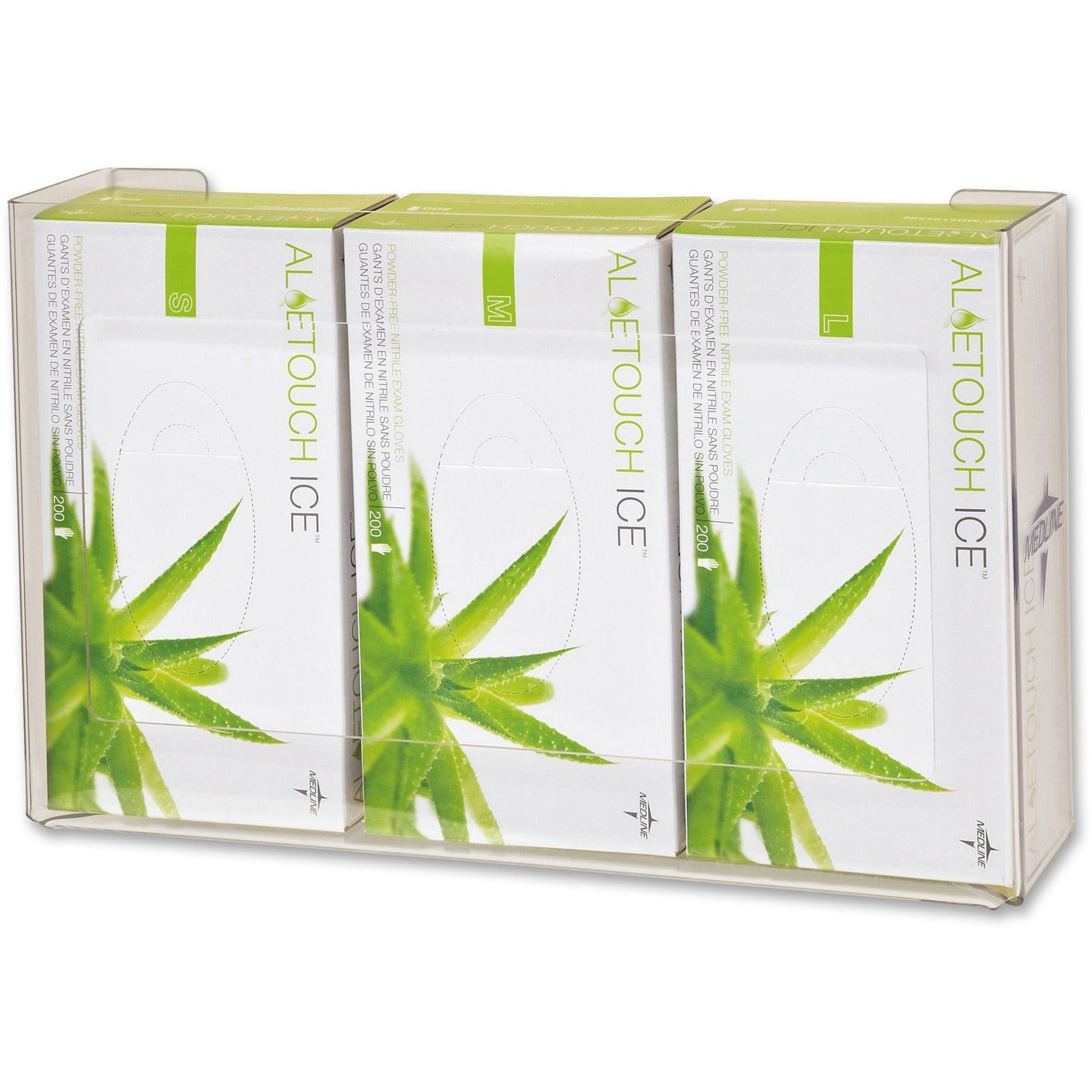 Medline Plastic Triple Glove Box Holder (MDS193096B)