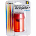 Officemate Double Barrel Pencil/Crayon Sharpener (30240)