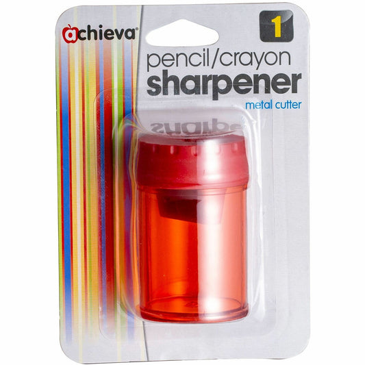 Officemate Double Barrel Pencil/Crayon Sharpener (30240)