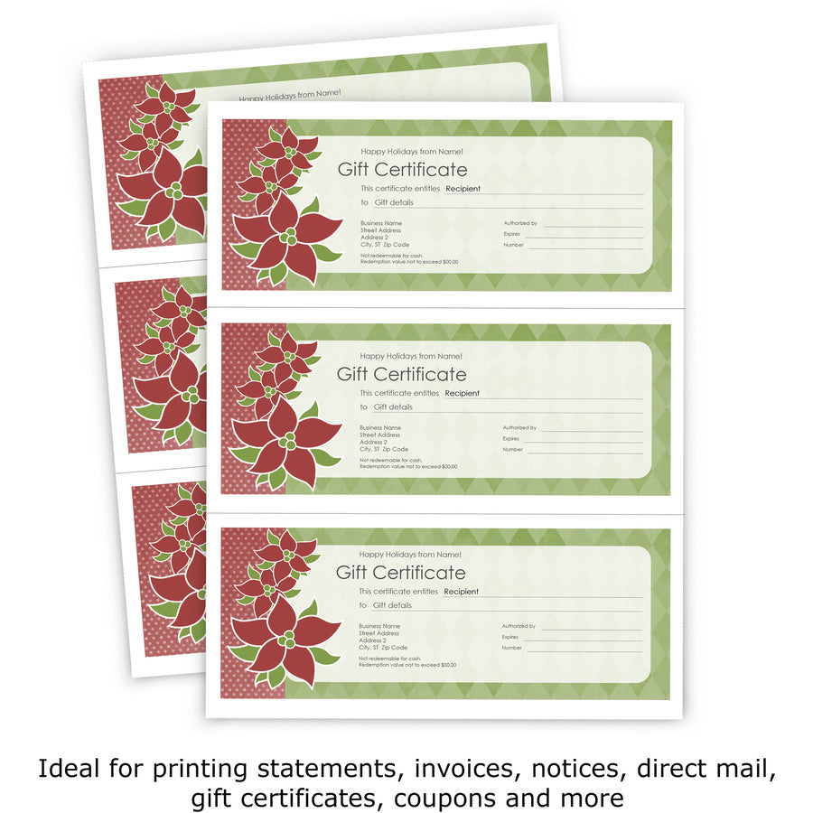 PrintWorks Professional Pre-Perforated Paper for Invoices, Statements, Gift Certificates & More (04120)