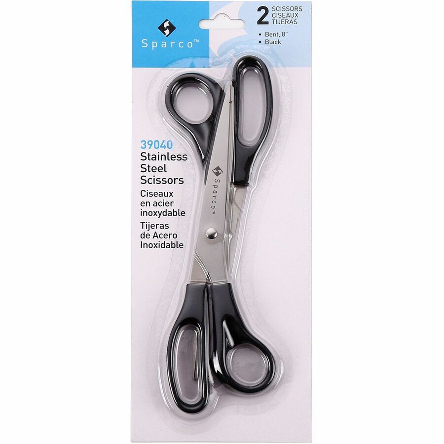 Sparco 8" Bent Multipurpose Scissors (39040)