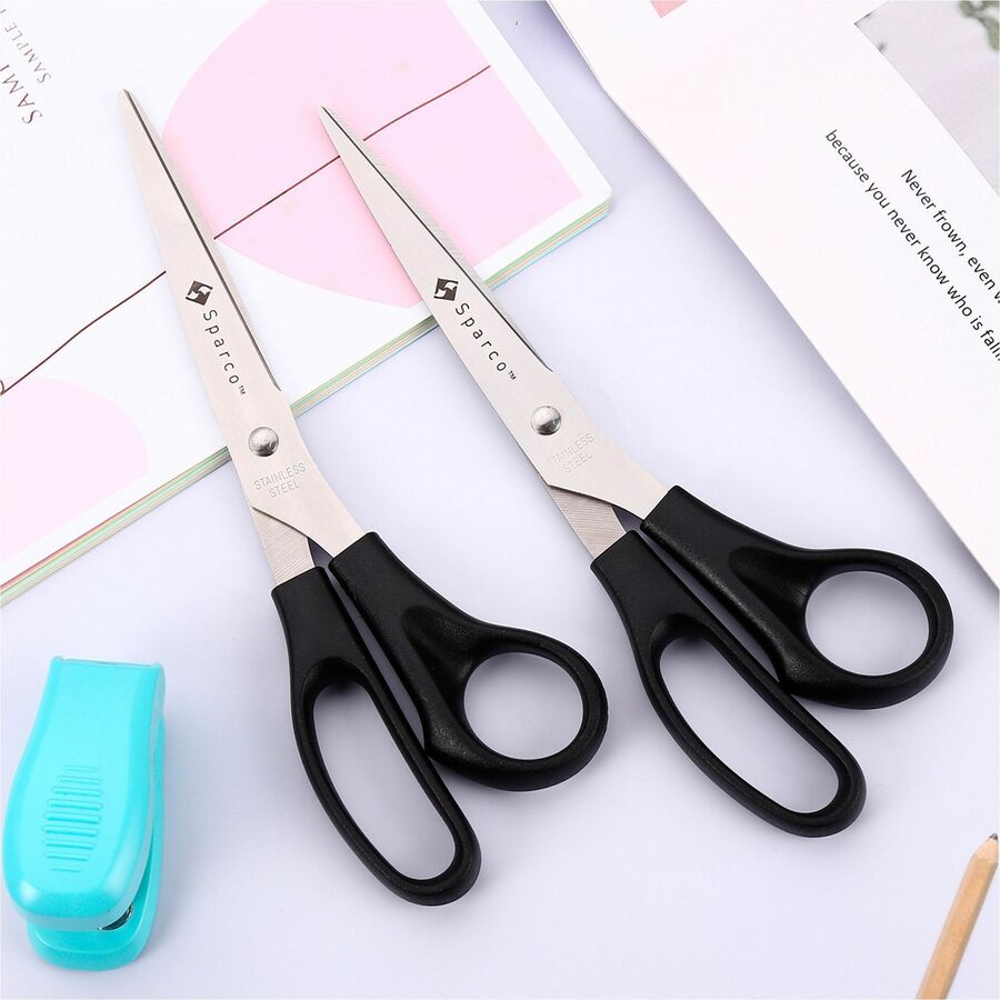 Sparco 8" Bent Multipurpose Scissors (39040)