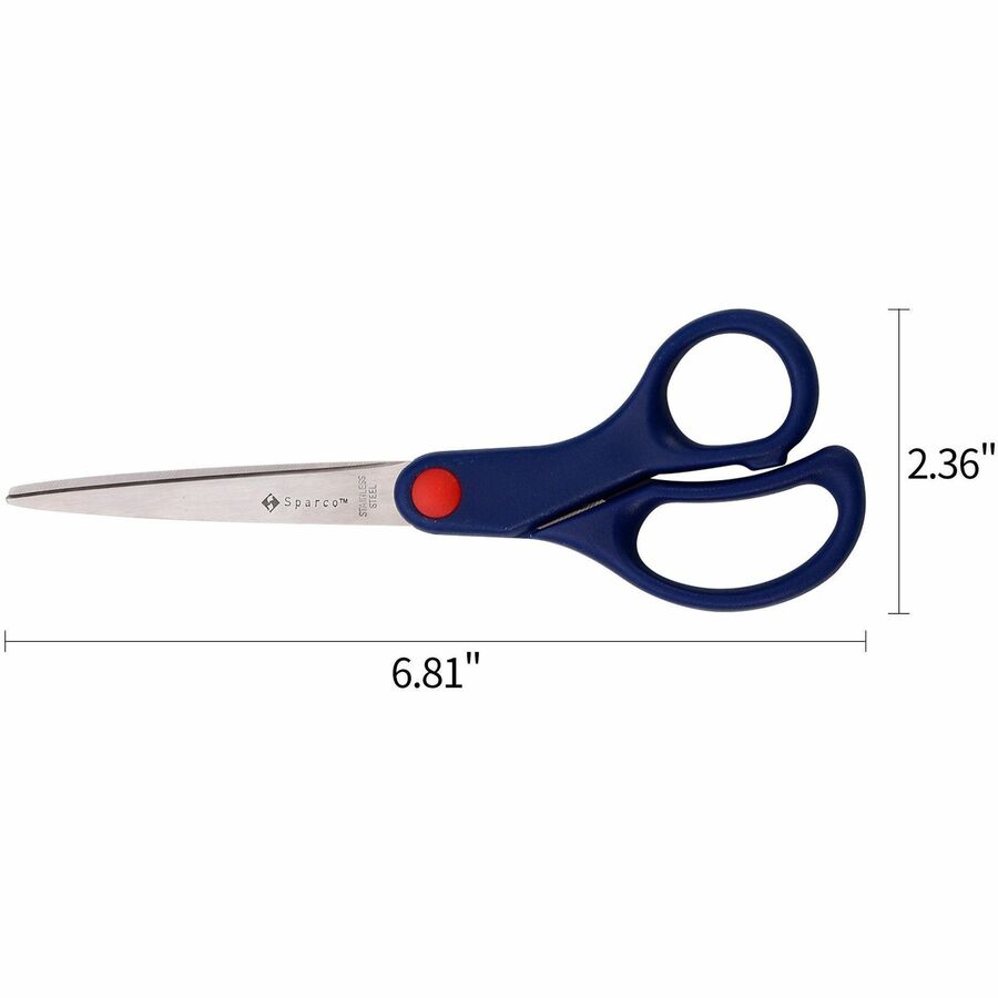 Sparco 7" Kids Straight Scissors (39048)