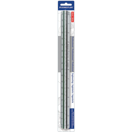 Staedtler Mars Professional Engineering Triangular Scale (987M1834BK)