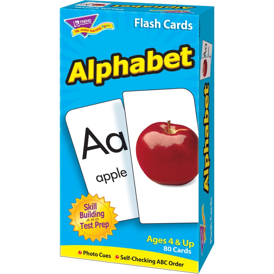 Trend Alphabet Flash Cards (53012)