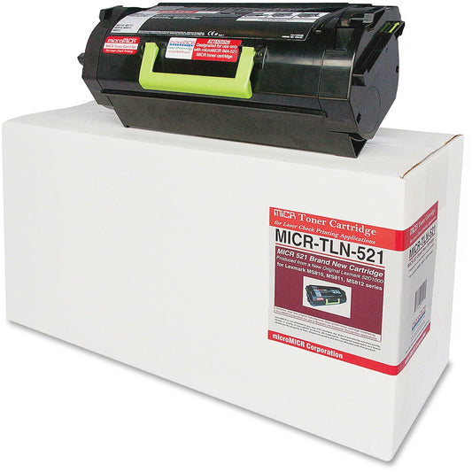 microMICR MICR Toner Cartridge - Alternative for Lexmark MS810 (MICRTLN521)