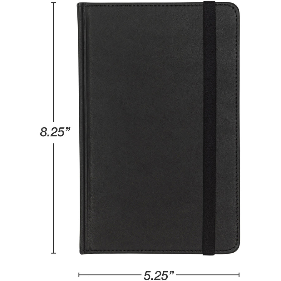 Samsill Classic Journal - 5.25 Inch x 8.25 Inch - Black (22300)