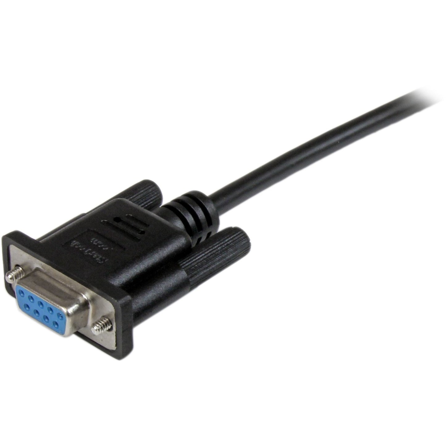 StarTech 1m Black Db9 Rs232 Null Modem Cable F/f (SCNM9FF1MBK)