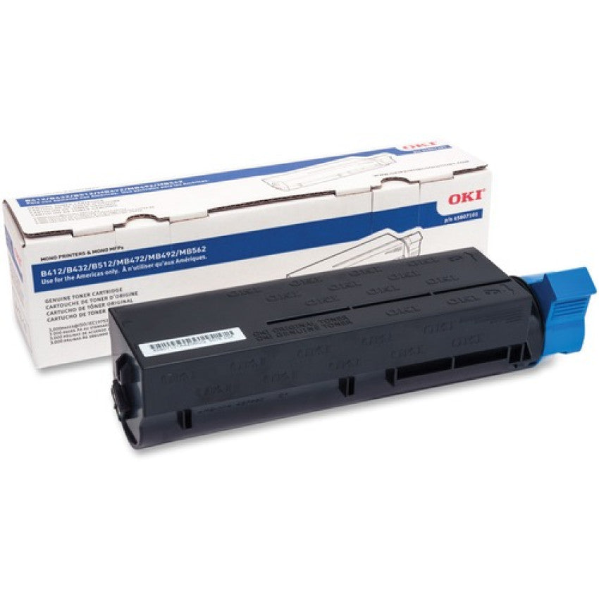 Oki 45807101 Black Toner Cartridge