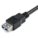 StarTech 2m Black Usb 3.0 Extension Cable M/f (USB3SEXT2MBK)