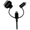 StarTech 1m Lightning/dock/micro Usb To Usb Cable (LTADUB1MB)