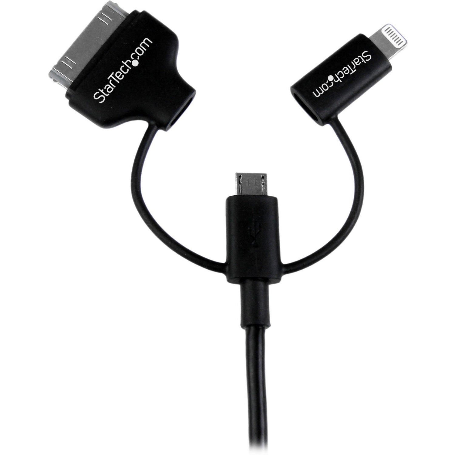 StarTech 1m Lightning/dock/micro Usb To Usb Cable (LTADUB1MB)