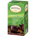TWININGS Tea Bags, Green, 1.76 oz, 25/Box (09187)