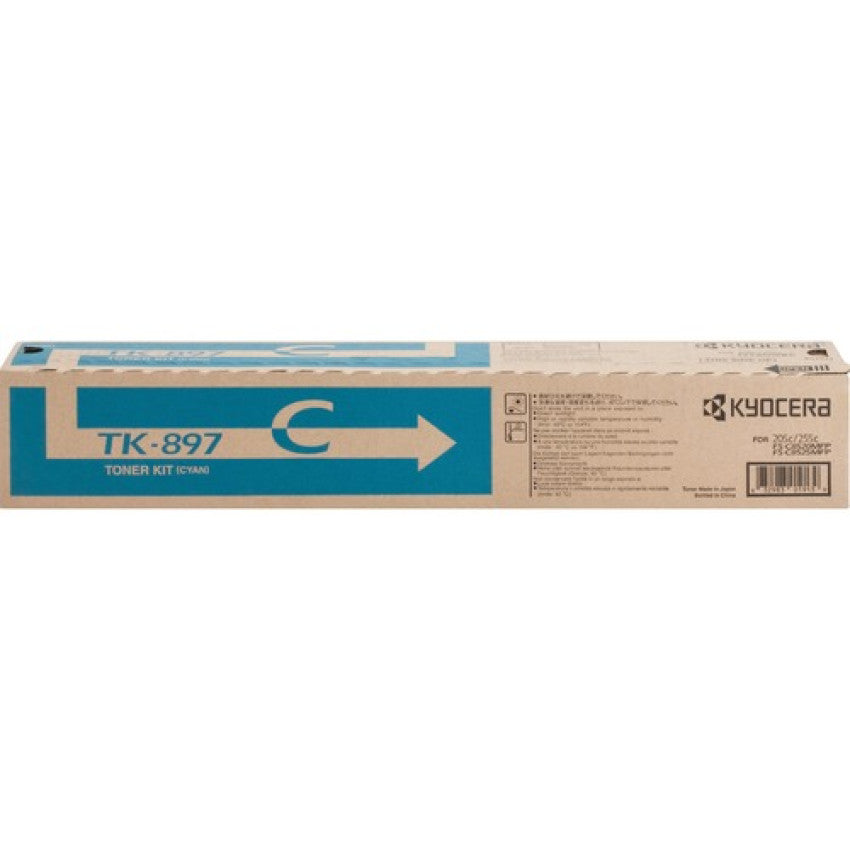 Kyocera TK-897C Cyan Toner Cartridge