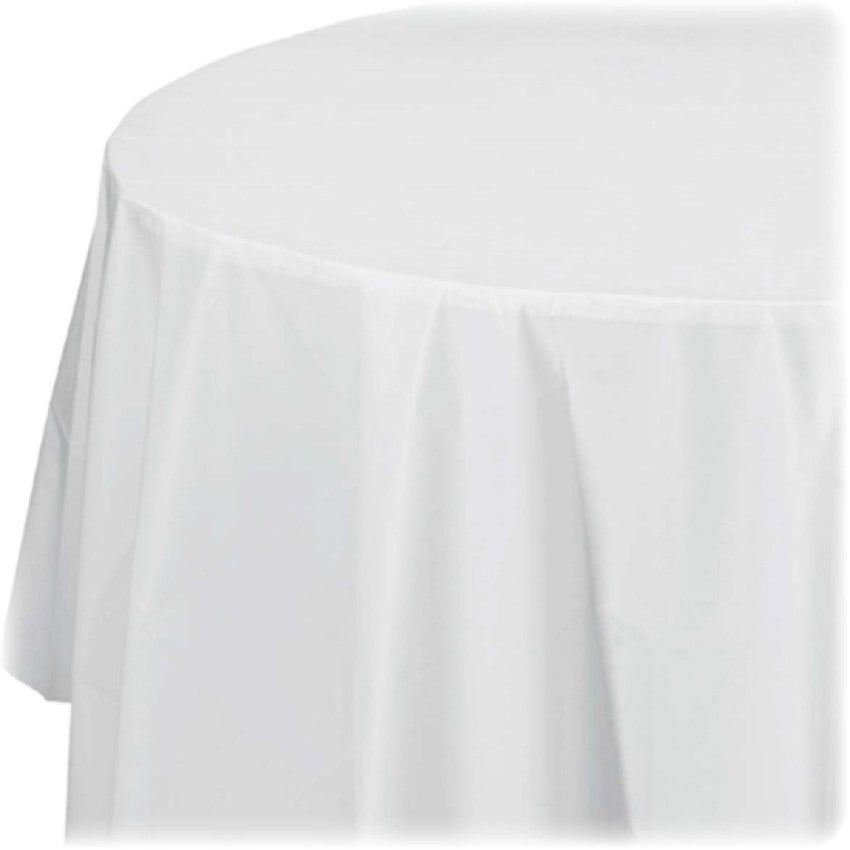 Genuine Joe Plastic Round Tablecovers (10330CT)