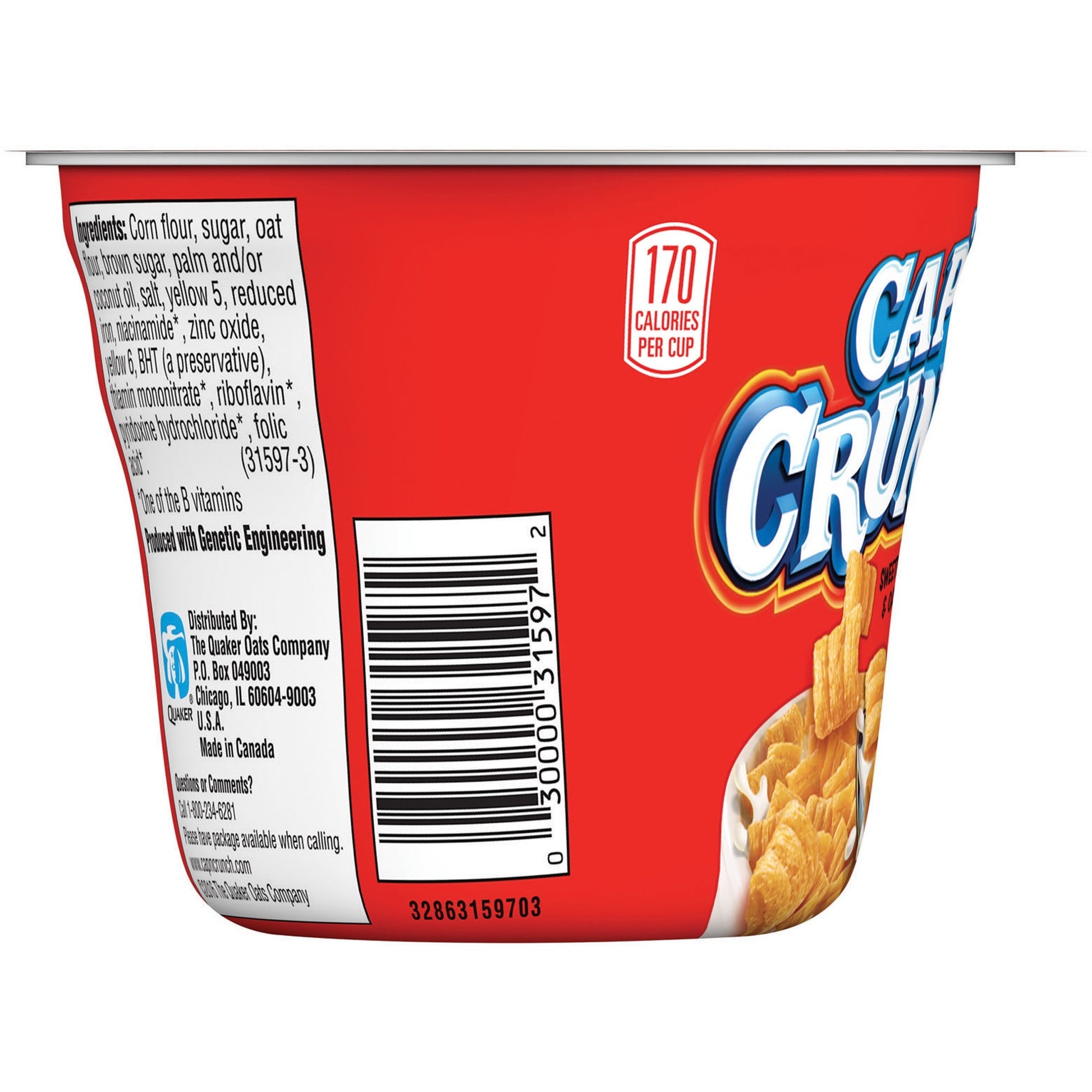 Quaker Oats Cap'N Crunch Corn/Oat Cereal Bowl (31597)