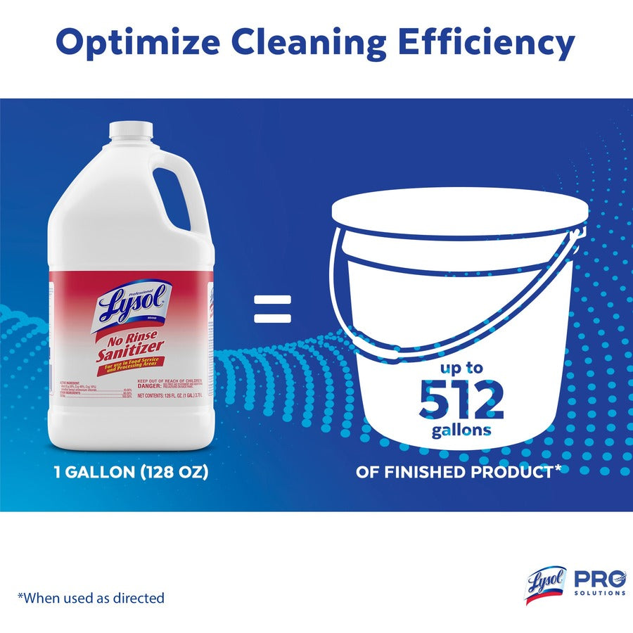 Professional Lysol No Rinse Sanitizer (74389)