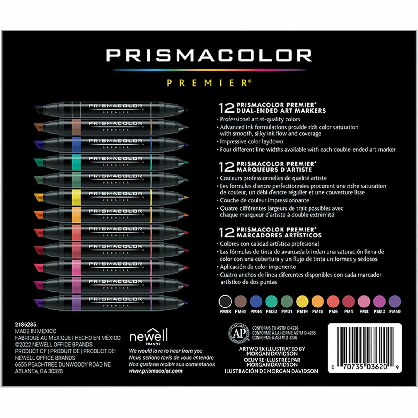 Prismacolor Premier Fine Art Markers (3620HT)