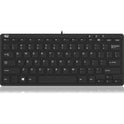 Adesso Slimtouch Mini Usb Keyboard W/ 2 Usb Hub (AKB510HB)