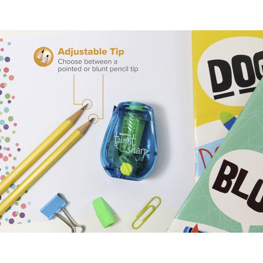 Bostitch Twist-N-Sharp Pencil Sharpener (PS1ADJ)