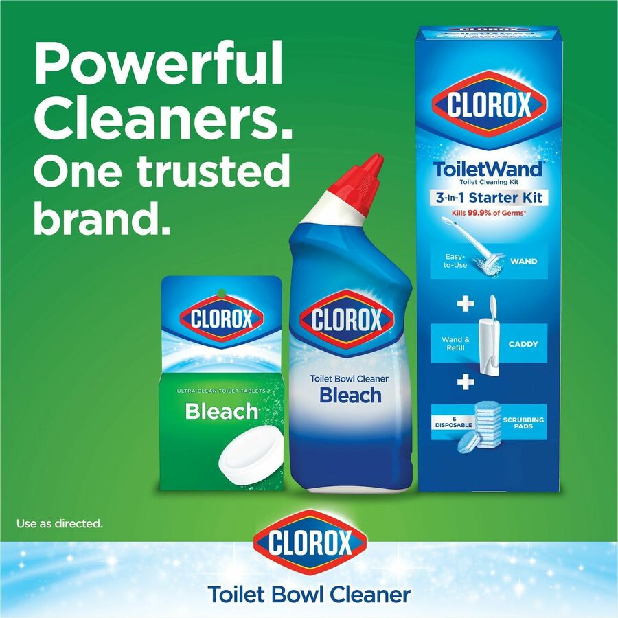 Clorox Ultra Clean Toilet Tablets Bleach (30024)