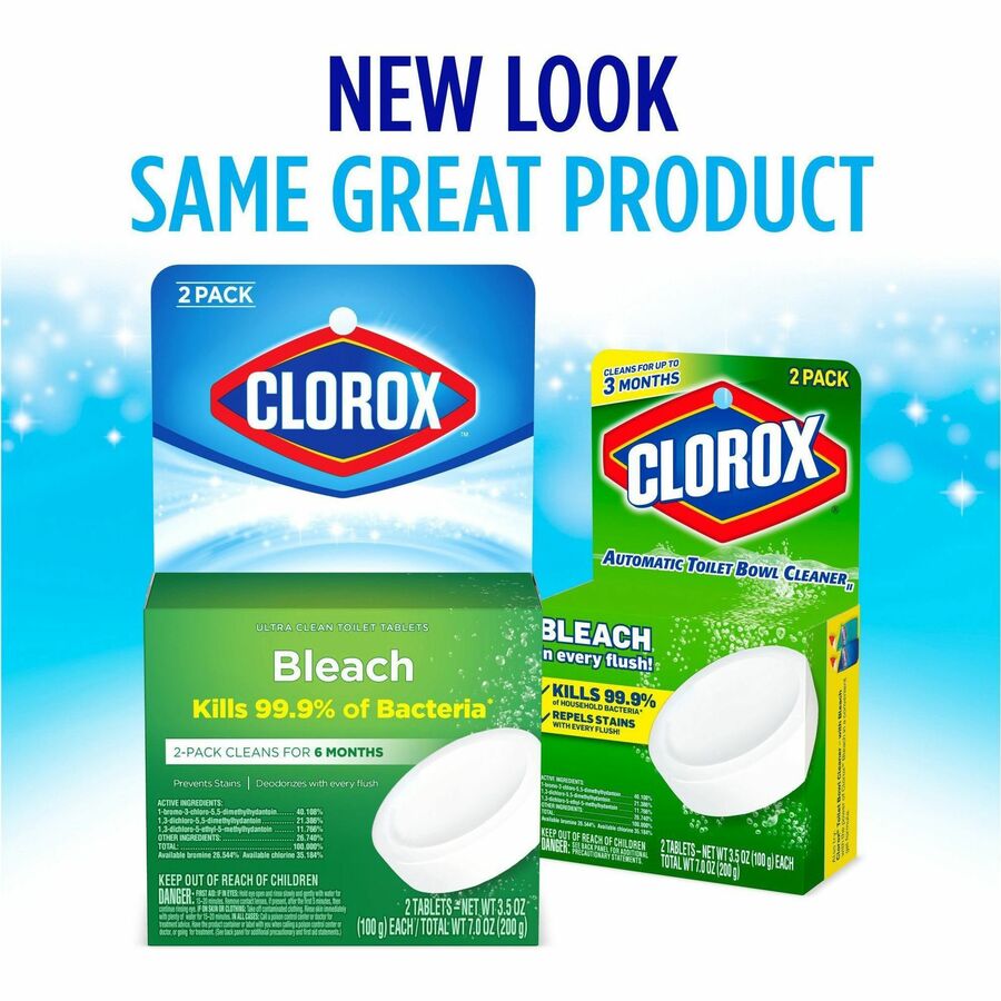 Clorox Ultra Clean Toilet Tablets Bleach (30024)