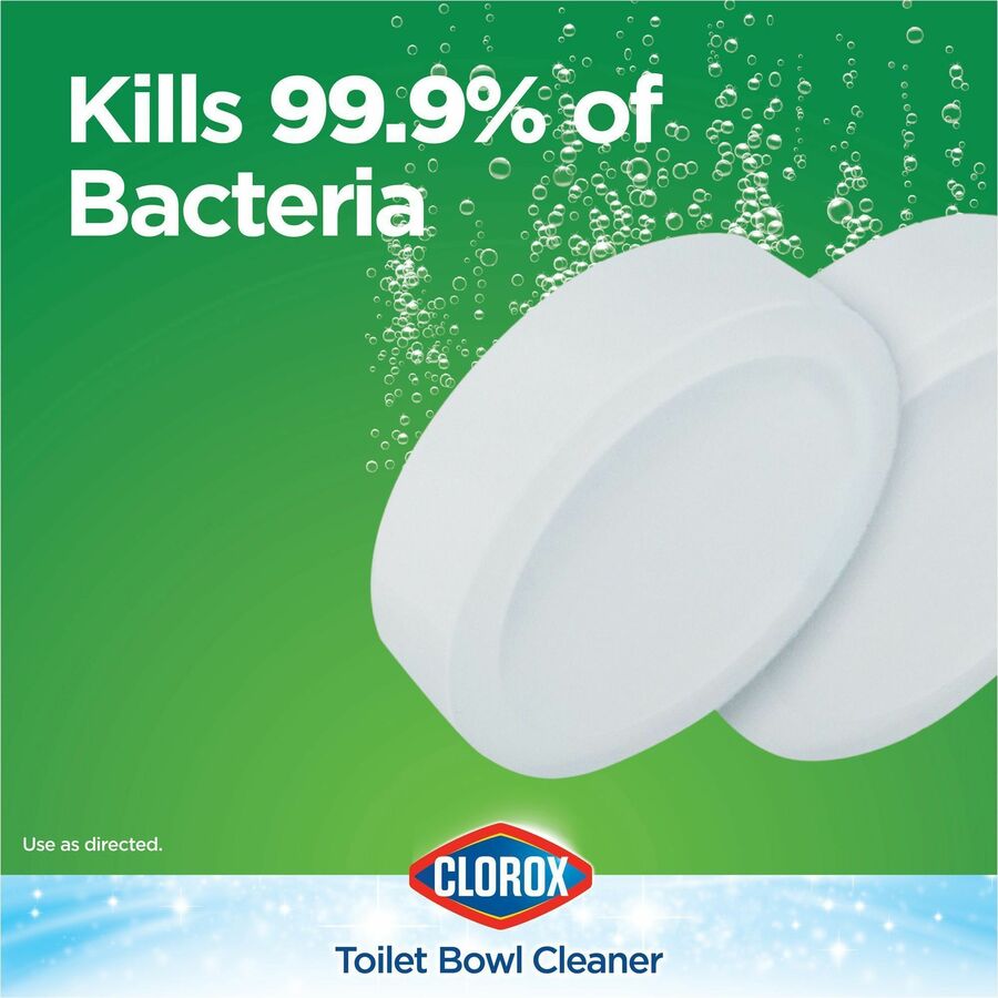 Clorox Ultra Clean Toilet Tablets Bleach (30024)