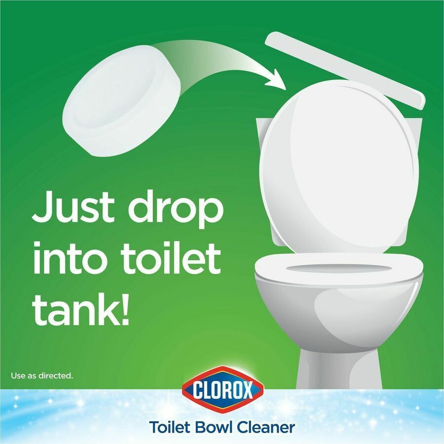Clorox Ultra Clean Toilet Tablets Bleach (30024)