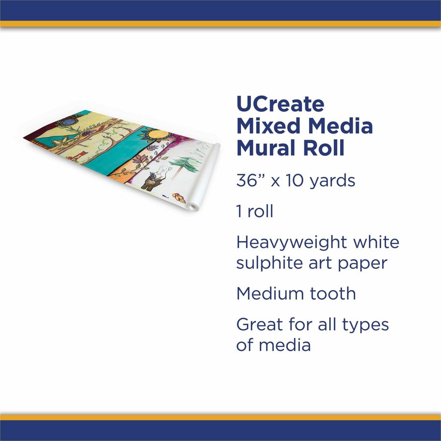 UCreate Mixed Media Paper Roll (4845)