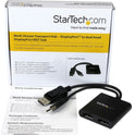 StarTech 2 Port Dp Multi Monitor Adapter Mst Hub (MSTDP122DP)