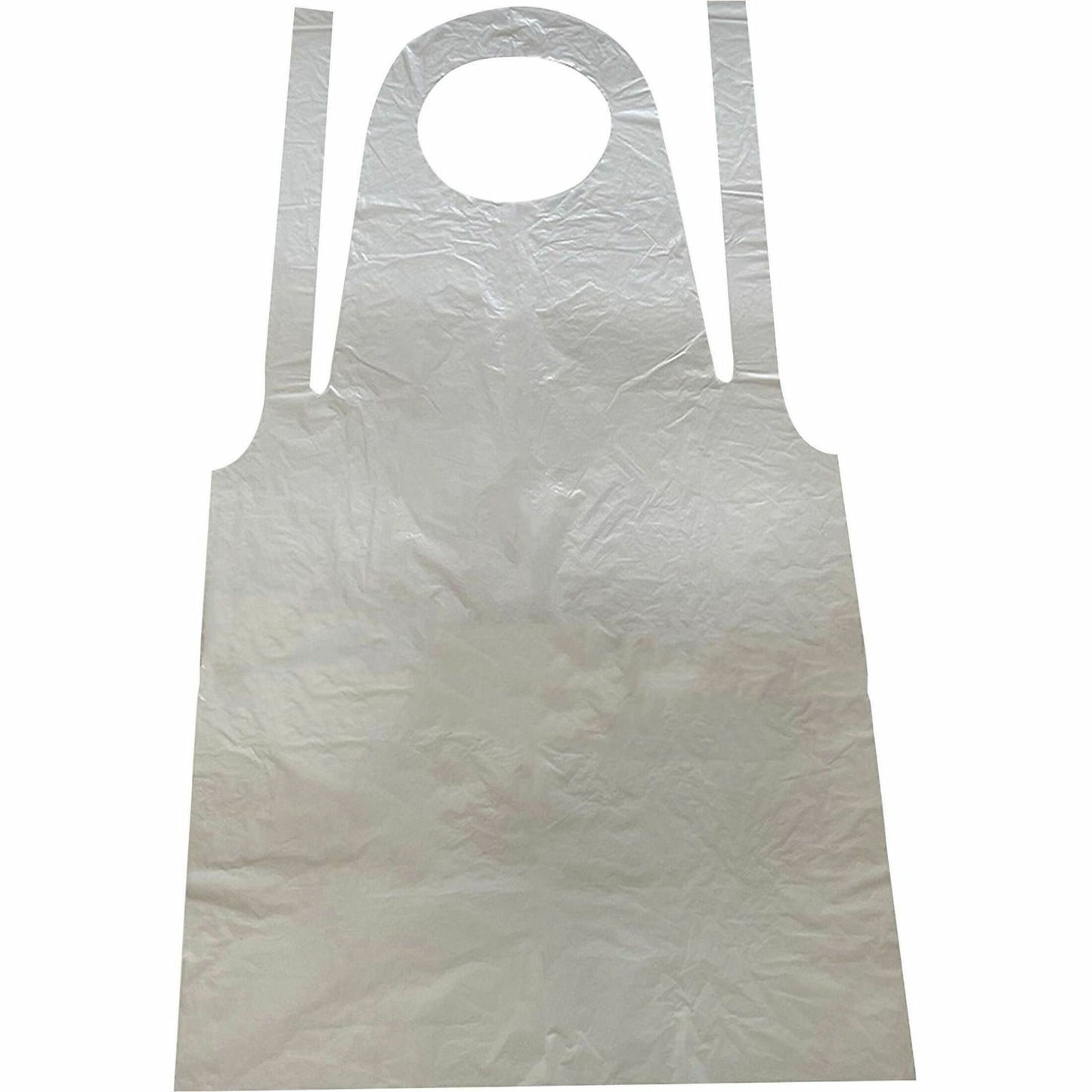 Genuine Joe 50" Disposable Poly Apron (85141)