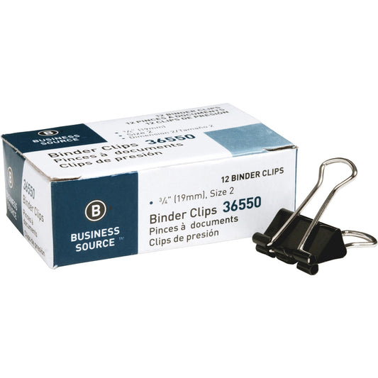 Business Source Fold-back Binder Clips (36550BX)