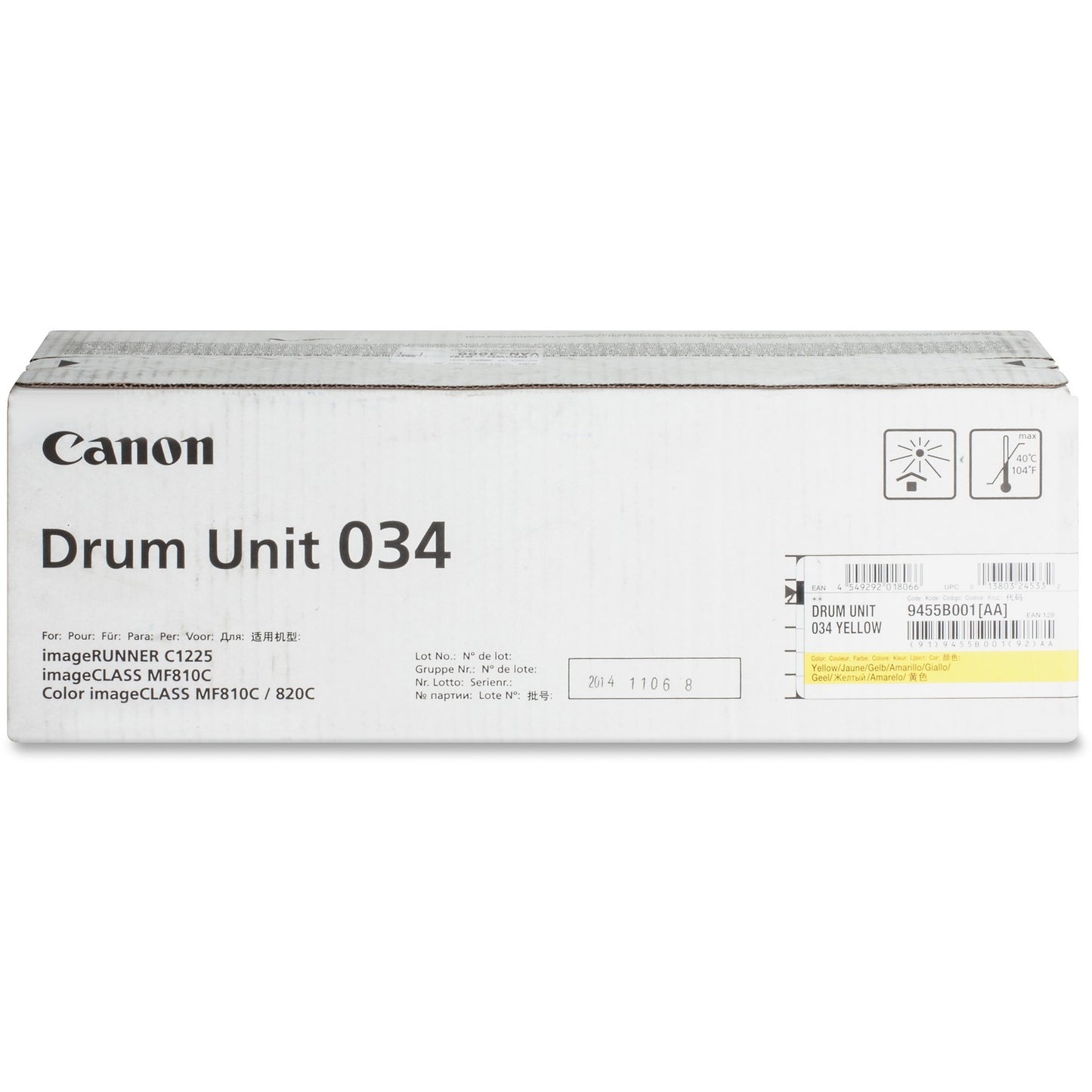 Canon DRUM034 Drum Unit (DRUM034Y)